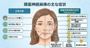 顔面神経麻痺鍼ルート治療自律神経上尾