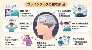 ブレインフォグ上尾鍼ルート治療自律神経埼玉